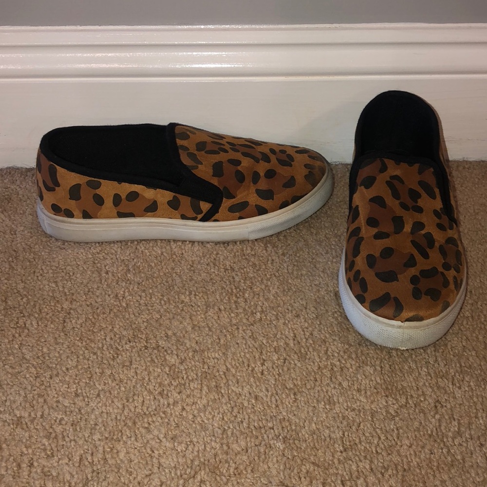 Soho Leopard Print Slip On Shoes